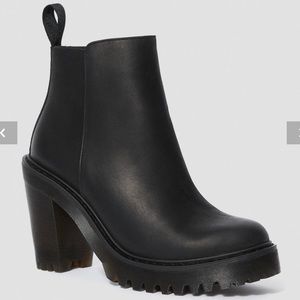 MAGDALENA WOMEN'S LEATHER HEELED CHELSEA BOOTS